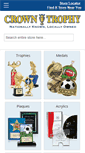 Mobile Screenshot of crowntrophy.com